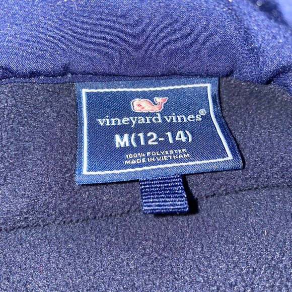 Preowned Zip up fleece by Vineyard Vines (pre-owned) Medium 12-14 - Picture 3 of 5